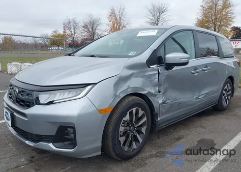 2026 Honda Odyssey Ex-L from USA, damaged, VIN 5FNRL6H64TB010692